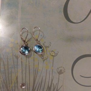 Swarovski Crystal Bead Drop Earrings.